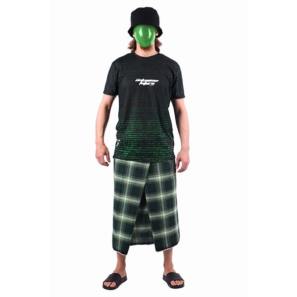sarong-carreaux-vert