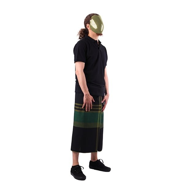 sarong-izare-carreaux-vert-olive-noir-1